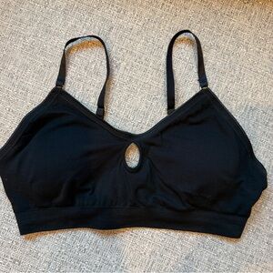 ThirdLove Medium Black Lounge Wireless Removable Pads Women's Bra.